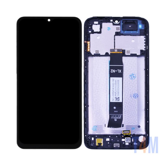 Touch+Display+Frame Xiaomi Redmi A2/A2 Plus 4G Service Pack Negro